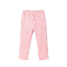 将图片加载到图库查看器，girls pink fleece pants
