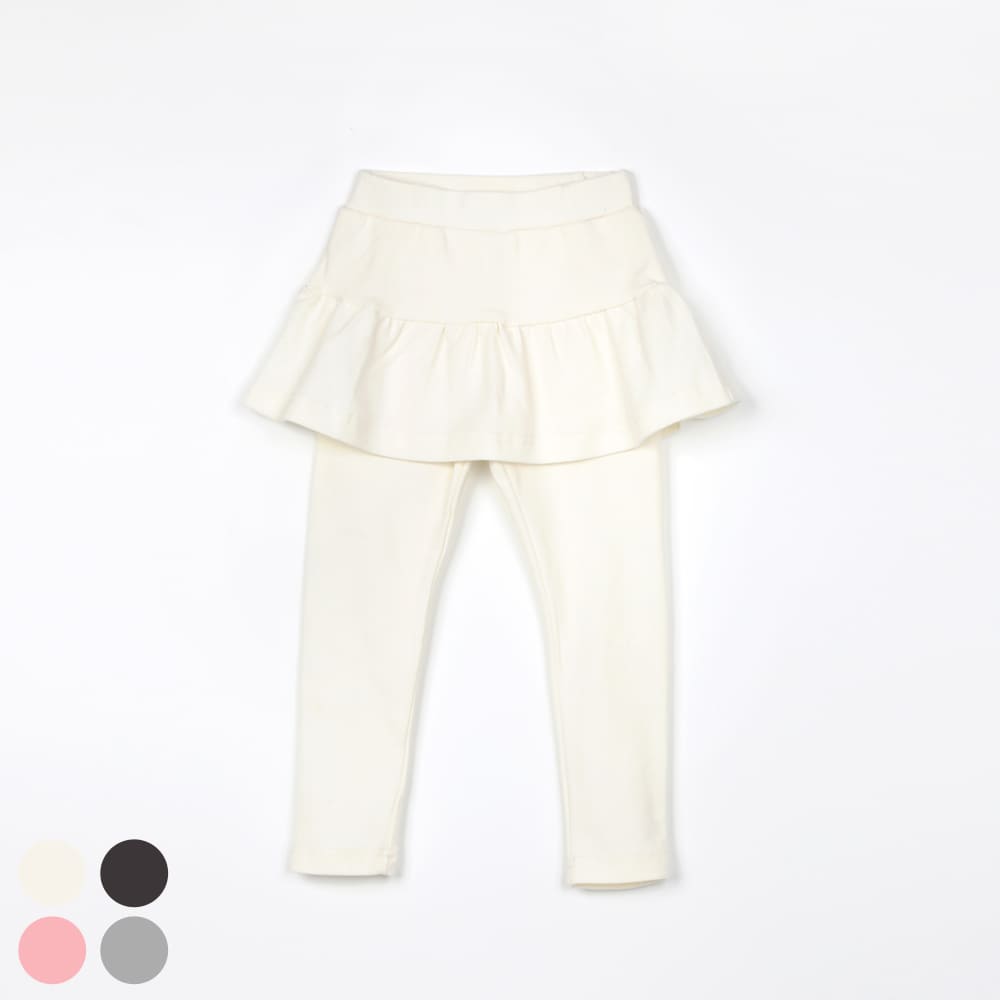 【JICHOI】24fw SKIRT LEGGINGS 24-004 SKIRT LEGGINGS (WHISPER) - JICHOI