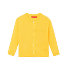 Load image into Gallery viewer, kids yellow cardigan
