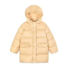 Load image into Gallery viewer, kids mustard padded jacket
