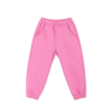 Load image into Gallery viewer, kids pink fleece pants
