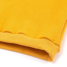 Load image into Gallery viewer, kids mustard fleece sweatshirt
