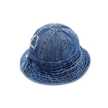 Load image into Gallery viewer, kids denim bucket hat
