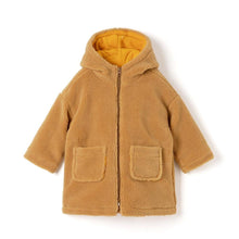 Load image into Gallery viewer, kids brown puffy jacket
