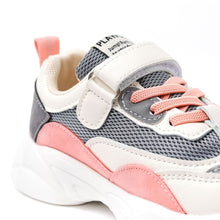 Load image into Gallery viewer, toddler and kids pink sneakers

