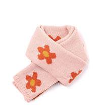 将图片加载到图库查看器，girls pink knit scarf
