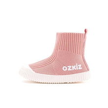 Load image into Gallery viewer, kids pink sock sneakers

