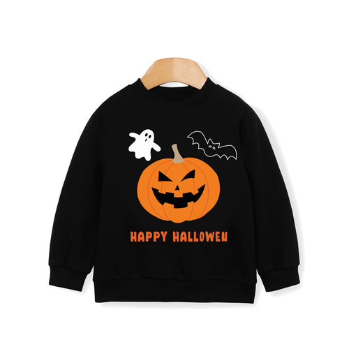 black halloween costume sweatshirt