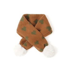 Load image into Gallery viewer, girls brown winter scarf
