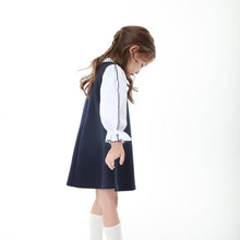 Load image into Gallery viewer, girls navy dress
