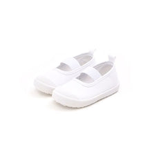 Load image into Gallery viewer, kids white indoor slip on shoes
