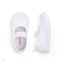 Load image into Gallery viewer, kids white indoor slip on shoes

