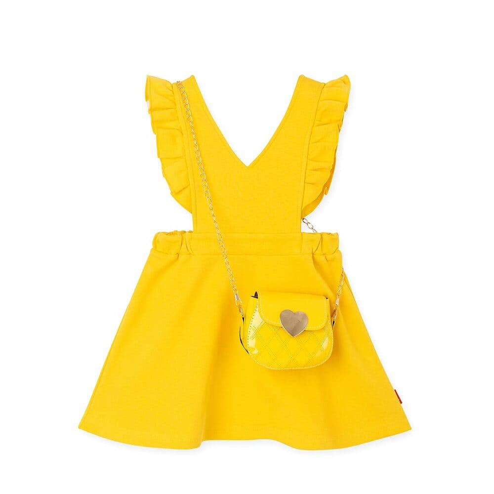 girls yellow dress
