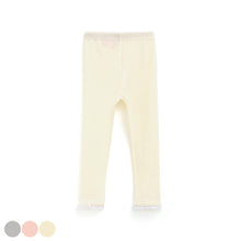 Load image into Gallery viewer, girls ivory basic leggings
