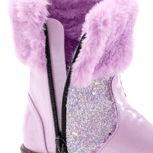 Load image into Gallery viewer, girls purple winter boots
