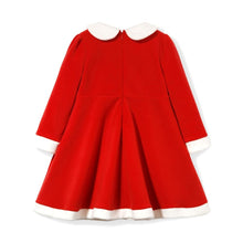 Load image into Gallery viewer, girls red christmas dress
