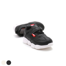 Load image into Gallery viewer, kids black sneakers
