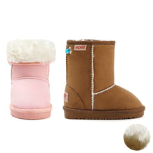Load image into Gallery viewer, girls winter fur boots

