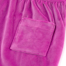 Load image into Gallery viewer, girls purple velour dress
