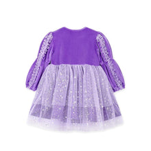 将图片加载到图库查看器，purple princess costume dress
