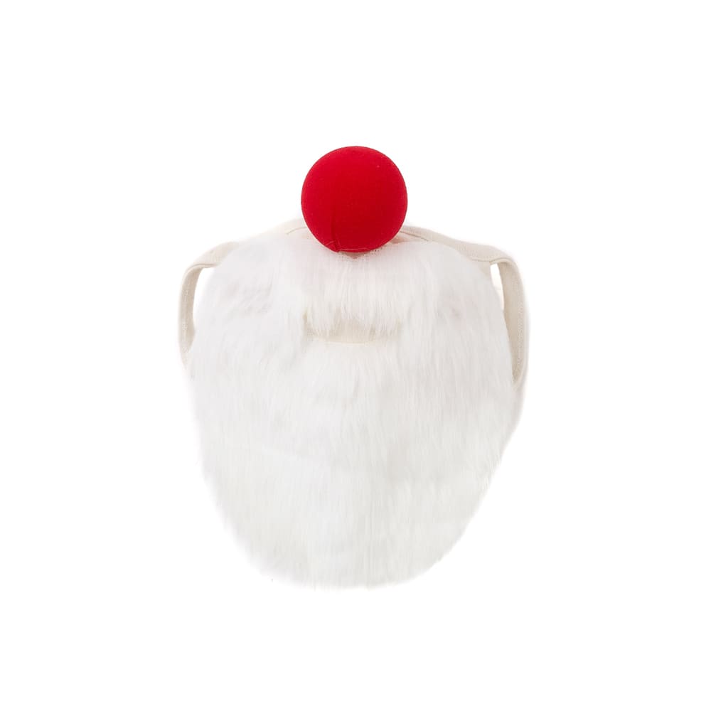 'Red Nosed Santa' Mask (Detachable Beard)