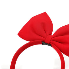 将图片加载到图库查看器，girls red ribbon headband
