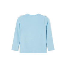 将图片加载到图库查看器，girls blue t-shirt
