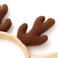 Load image into Gallery viewer, &#39;Soft Rudolph&#39; Mask and Headband Set
