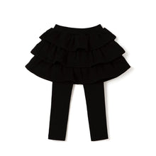 Load image into Gallery viewer, girls black skirt leggings
