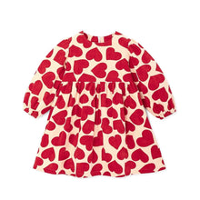 Load image into Gallery viewer, girls heart printed dress
