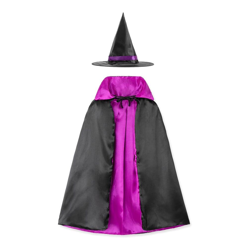 Wizard' Costume Cape Set (Hat, Magic Wand Set)